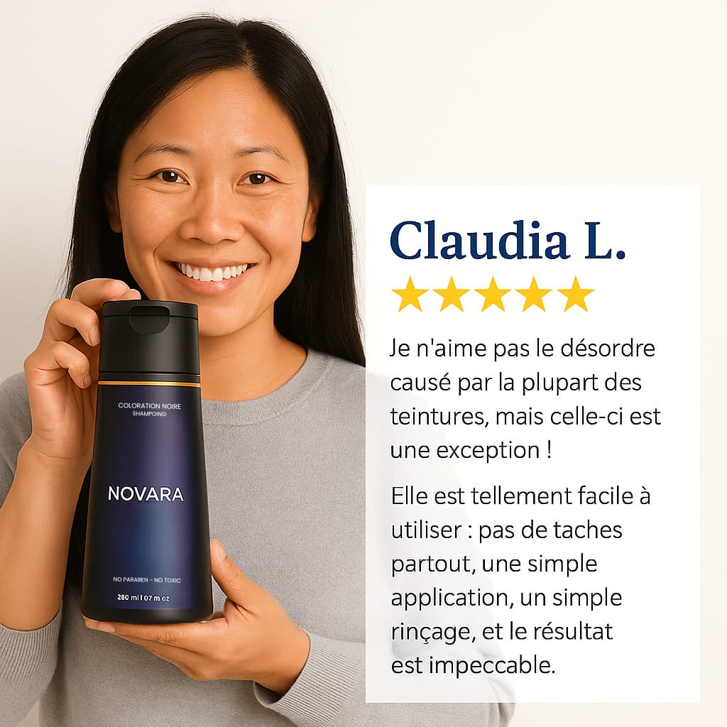 Shampoing colorant instantané