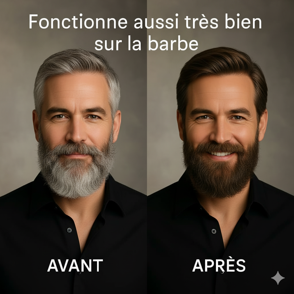 Shampoing colorant instantané Homme