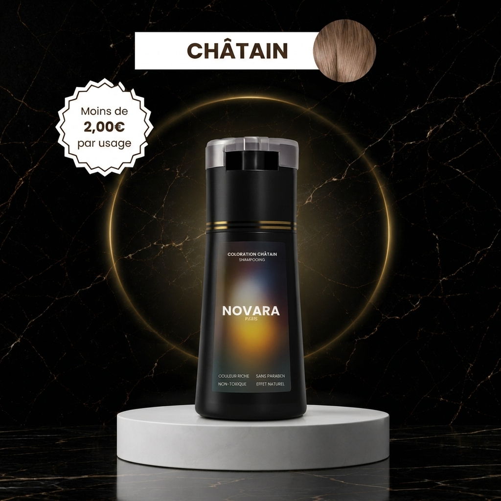 Shampoing colorant instantané Homme