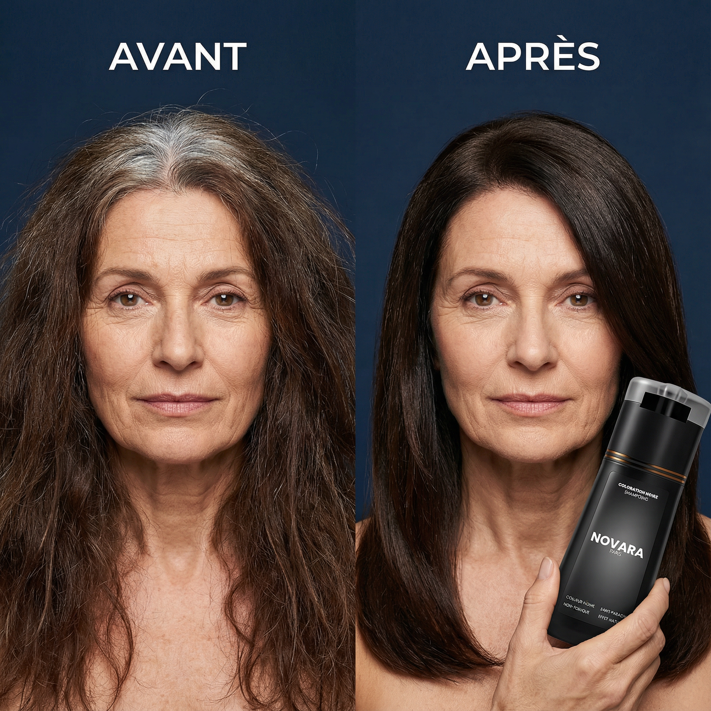 Shampoing colorant instantané