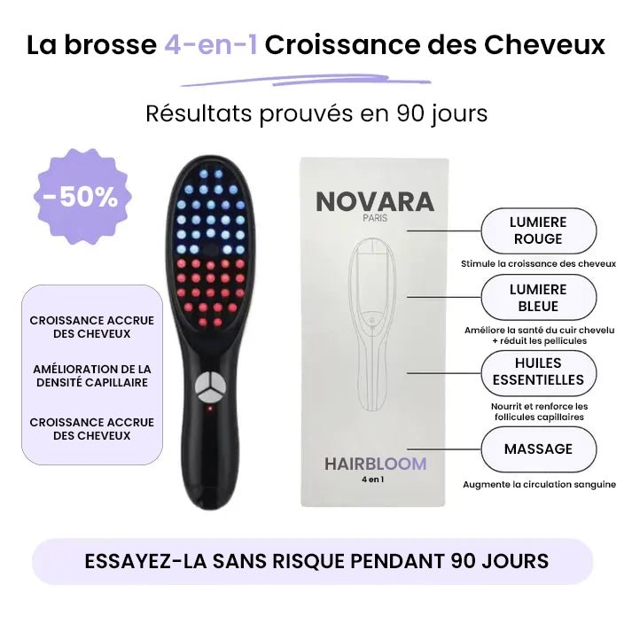 La brosse HairBloom | Novara Paris - NOVARA PARIS